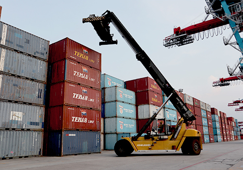 Ukuran Ridge Stacker Reach Stacker